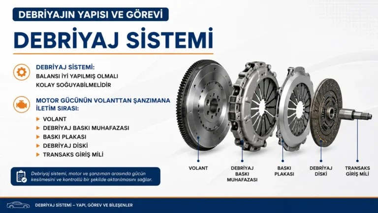 Debriyaj sistemi sunumu ile derslere renk katın