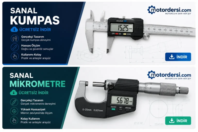 Ford Sanal Kumpas ve Mikrometre İndir eğitim görseli