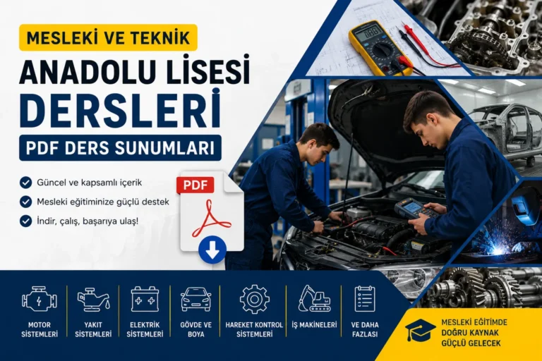 Meslek Lisesi Ders Sunumları