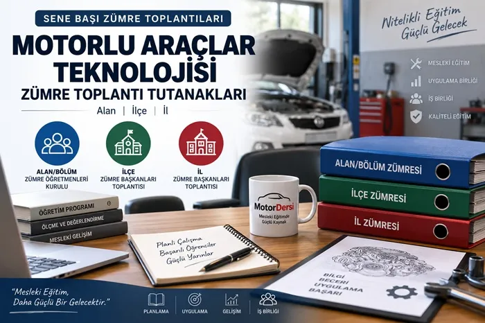 Motorlu Araçlar Teknolojisi Zümre Toplantı Tutanakları