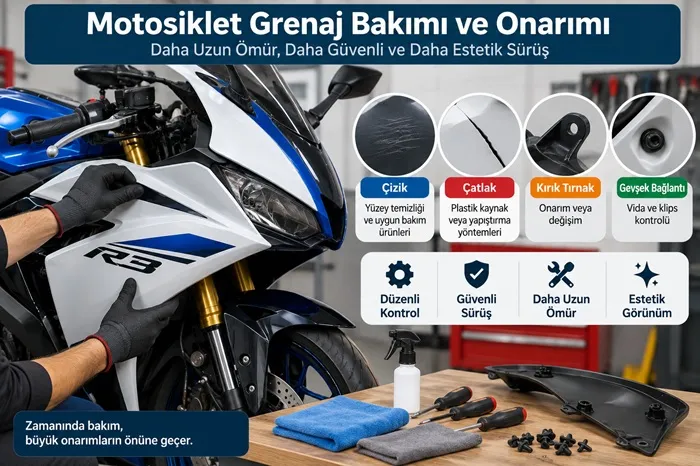 Motosiklet Grenaj Bakımı ve Onarım Yöntemleri