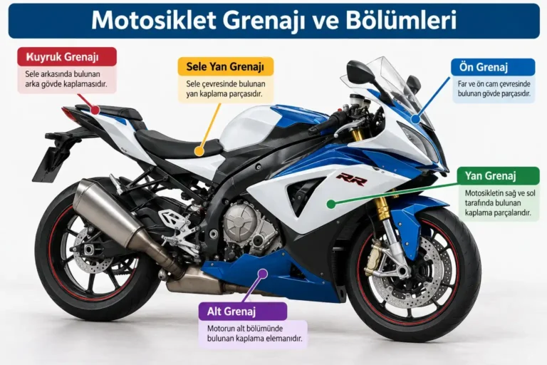 Motosiklet Grenaj Kontrolü ve Hasar Tespiti