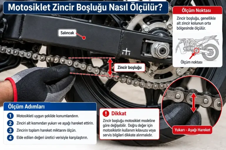 Motosiklet Zincir Ayarı ve Gerdirme Sistemi