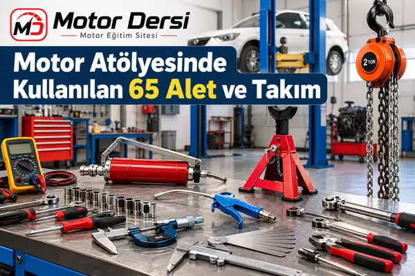 Motor Atölyesinde Kullanılan Aletler ve Görevleri