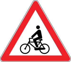 Bisiklet Geçebilir trafik levhası