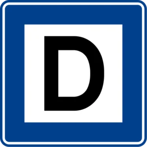 Durak trafik levhası