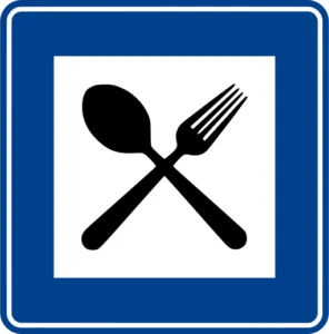 Lokanta trafik levhası