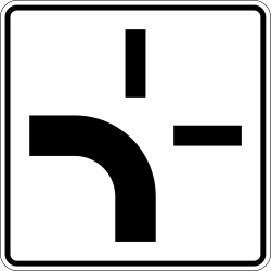Ana Yol Paneli trafik levhası